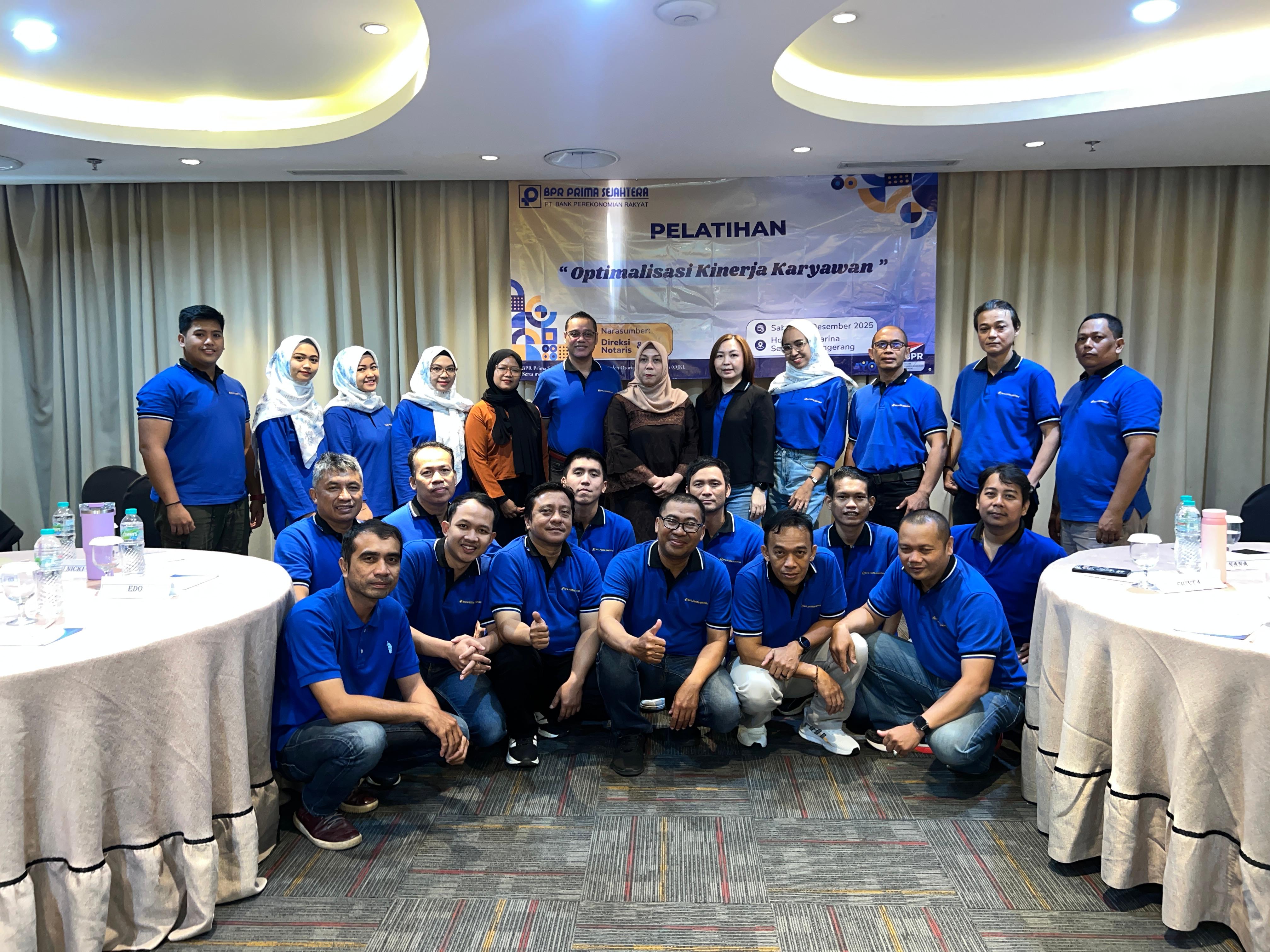 Pelatihan Internal Optimalisasi Kinerja Karyawan